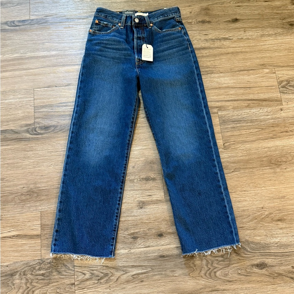 Levi's Blue Straight Leg Jeans